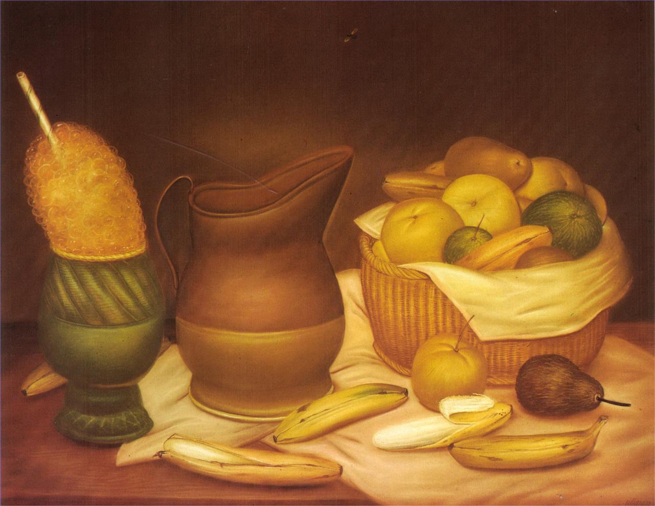 Nature morte Fernando Botero Peintures à l'huile